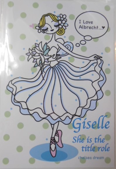 チェルシー ポストカード　ジゼル