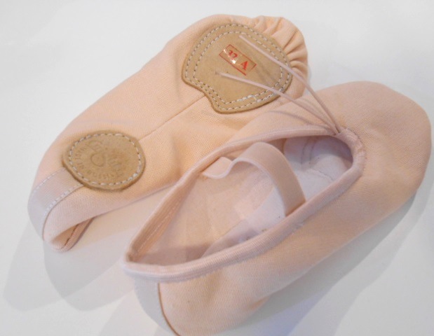 【スプリット】kids GRISHKO キャンバスバレエシューズ・“Little Star” 03016ｃ 【ピンク】