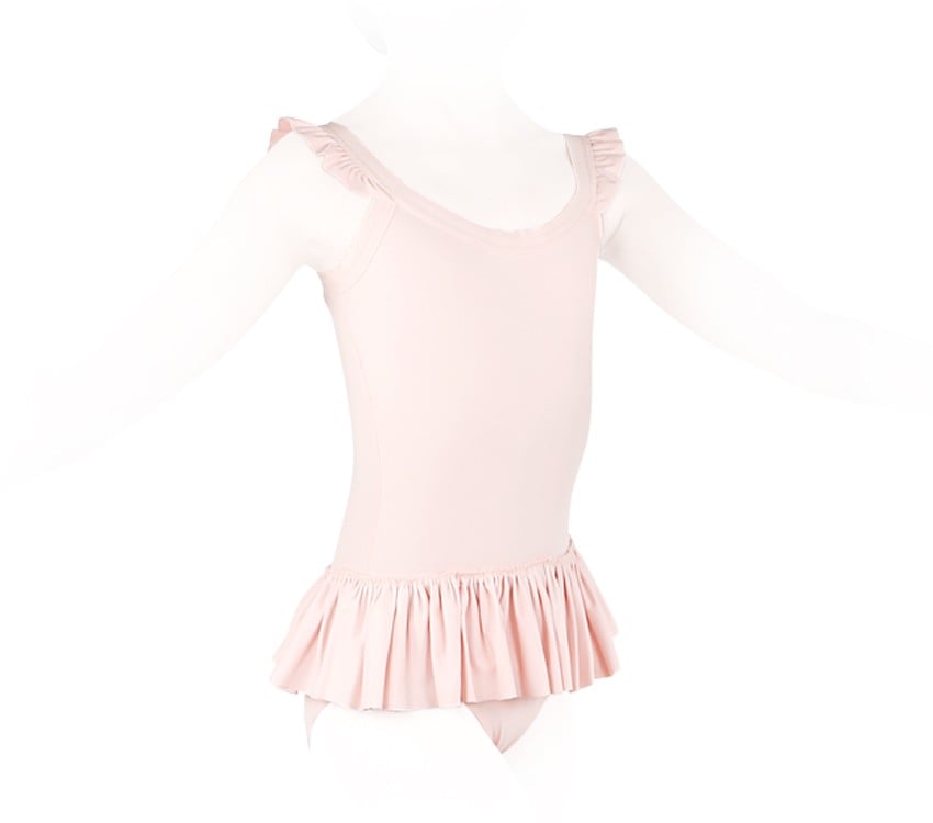 定番の中古商品 repetto キッズ | DE634 フリルストラップドレスレオタード バレエ