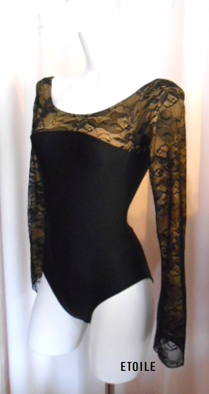 Ballet Rosa 長袖レースレオタード SCARLETT ～シアラヴォラ