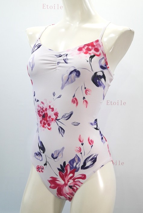 【Chic Ballet】 Danielleレオタード Floral Love