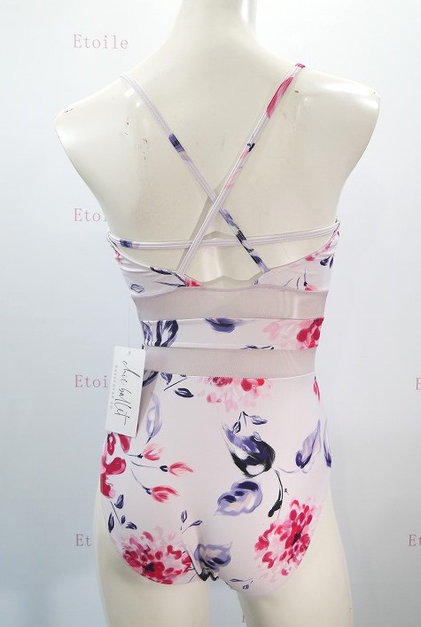 【Chic Ballet】 Danielleレオタード Floral Love