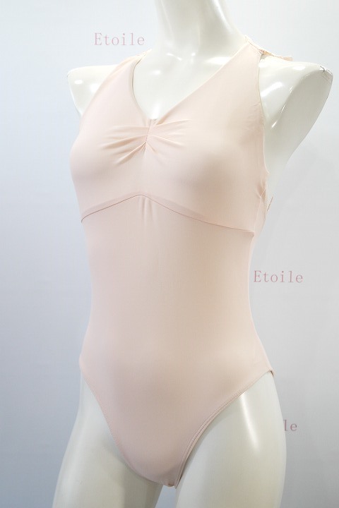 【BalletRosa】　レースメッシュジップレオタード　ESTHER