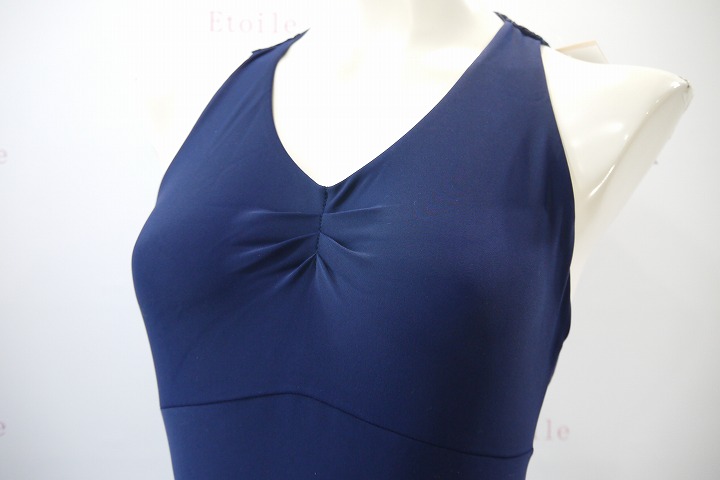 【BalletRosa】　レースメッシュジップレオタード　ESTHER