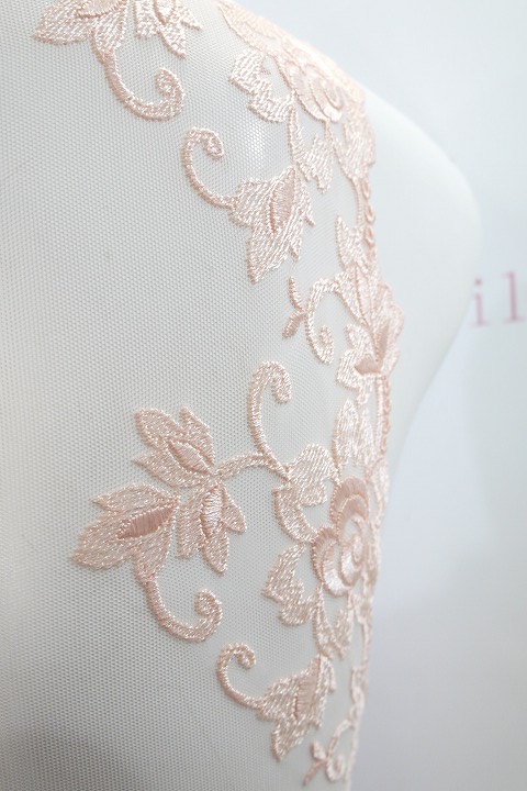 【BalletRosa】　レースメッシュジップレオタード　ESTHER