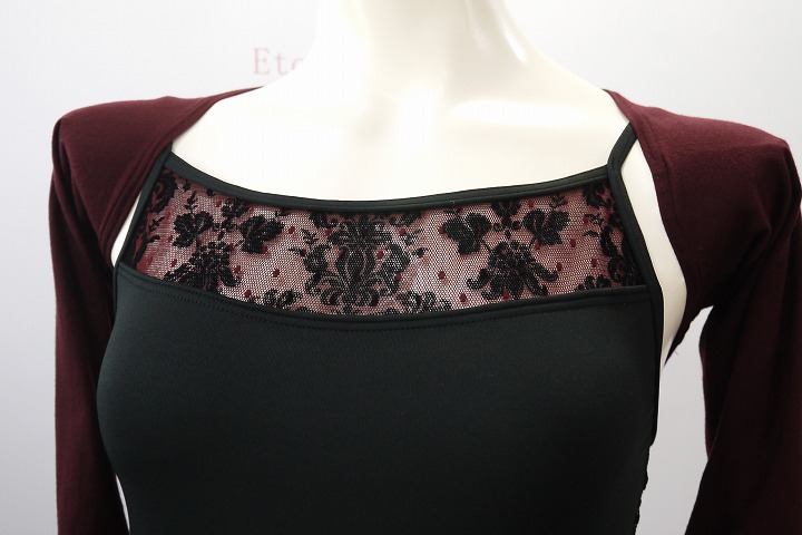 VIDA【吸汗速乾/UPF50】 千鶴1 (CHIZURU) フロッキーネットキャミソールレオタード 2369