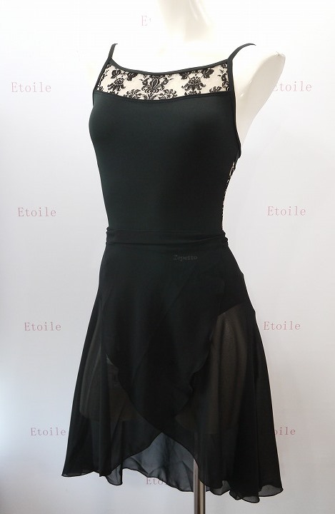 VIDA【吸汗速乾/UPF50】 千鶴1 (CHIZURU) フロッキーネットキャミソールレオタード 2369