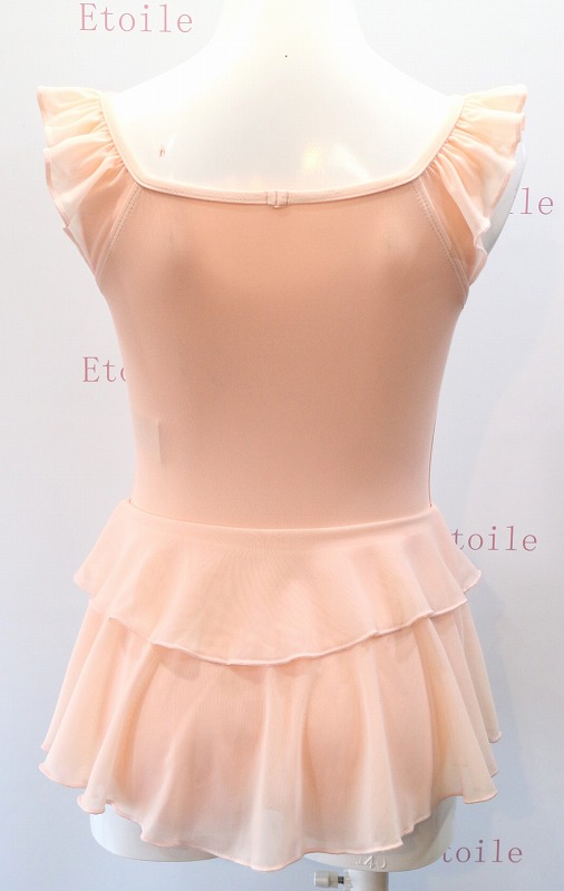 【LULLI Dancewear】　キッズ　スカート付きレオタード　“Catelyn”