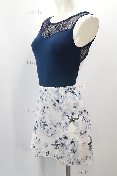 VIDA【吸汗速乾/UPF50/サラカラ生地】 　レースタンクレオタード　真菜(MANA)