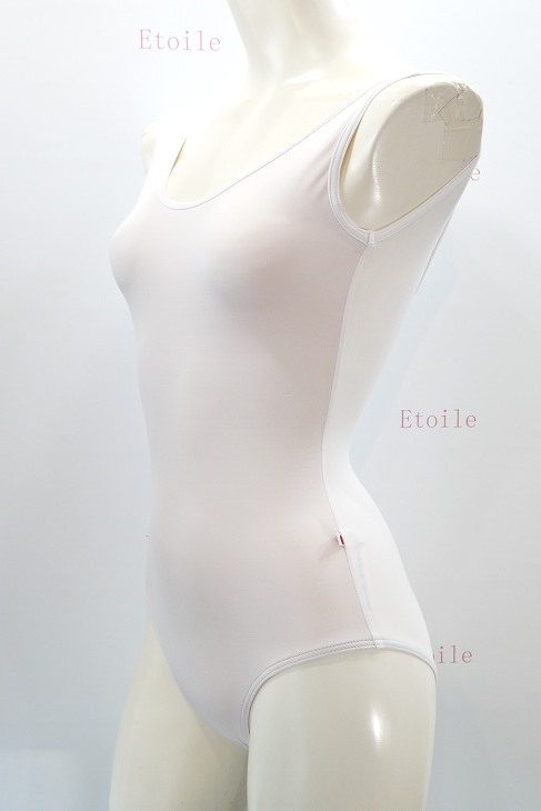 YUMIKO Anna T-White（Front） | レディースレオタード,YUMIKO