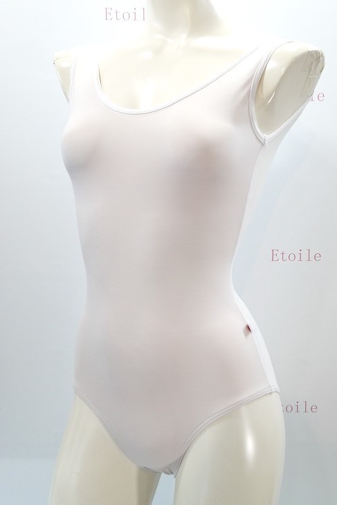 YUMIKO Anna T-White（Front） | レディースレオタード,YUMIKO
