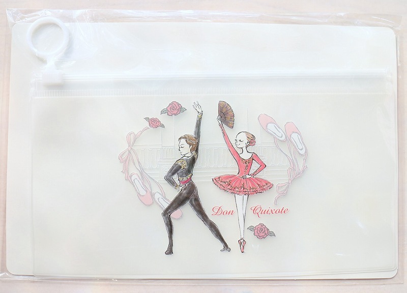 itsucorbeille ballet　EVAビニールポーチ
