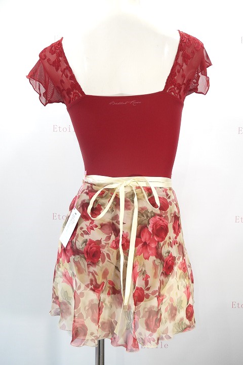 trienawear シフォン巻きスカート #933 Autumn Roses