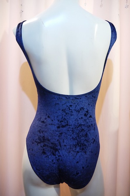 【お好きなカラーで作製いたします】Ballet Rosa　ボートネックレオタード　BELLE(ベロア)