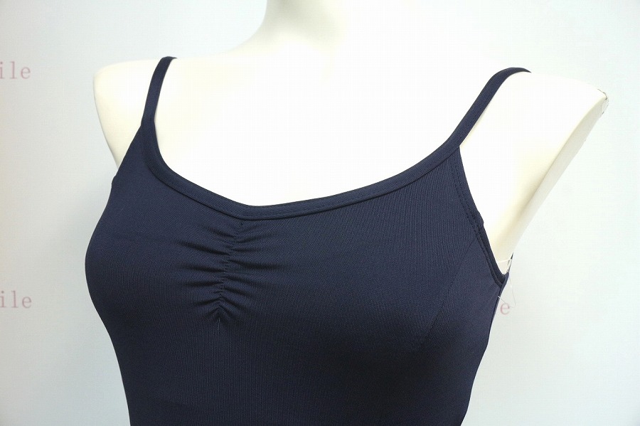 Ainsliewear(エインズリーウェア) ピンチフロントキャミソールレオタード 101P