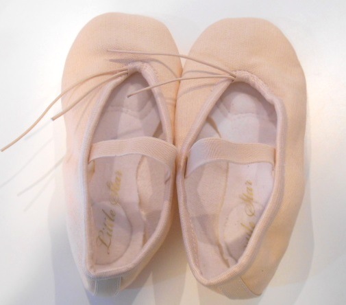 【スプリット】kids GRISHKO キャンバスバレエシューズ・“Little Star” 03016ｃ 【ピンク】