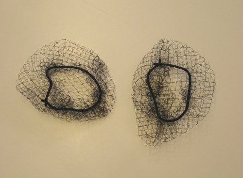 ヘアネット　黒2枚セット マゲネット