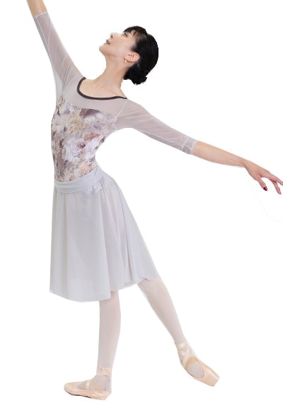 ブリリアントパール・サーキュラーロングスカート【リハーサルスカート