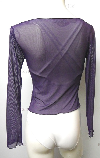 ＜特注/メーカーお取り寄せ＞【Ballet Rosa】  ストレッチメッシュトップス　NATASHA