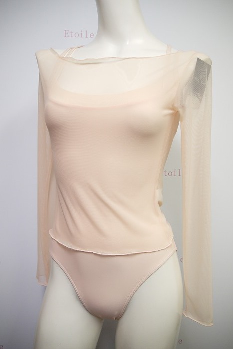 ＜特注/メーカーお取り寄せ＞【Ballet Rosa】  ストレッチメッシュトップス　NATASHA