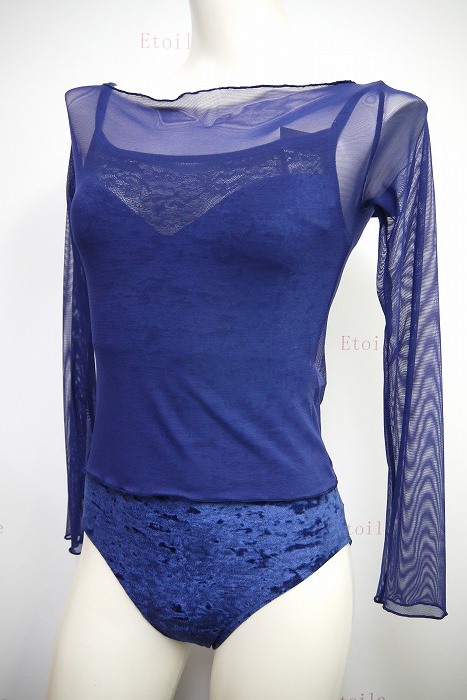 ＜特注/メーカーお取り寄せ＞【Ballet Rosa】  ストレッチメッシュトップス　NATASHA