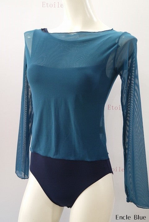 ＜特注/メーカーお取り寄せ＞【Ballet Rosa】  ストレッチメッシュトップス　NATASHA