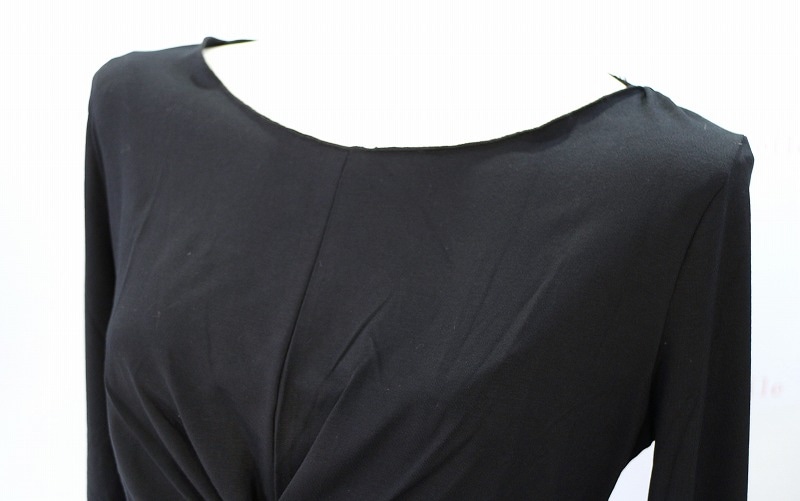 【Ballet Rosa】　長袖ショート丈ツイストトップス　MEGUMI