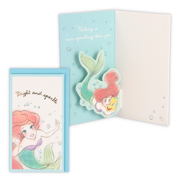 Hallmark ディズニープリンセス 立体ミニカード ギフト 文具 バレエショップエトワール