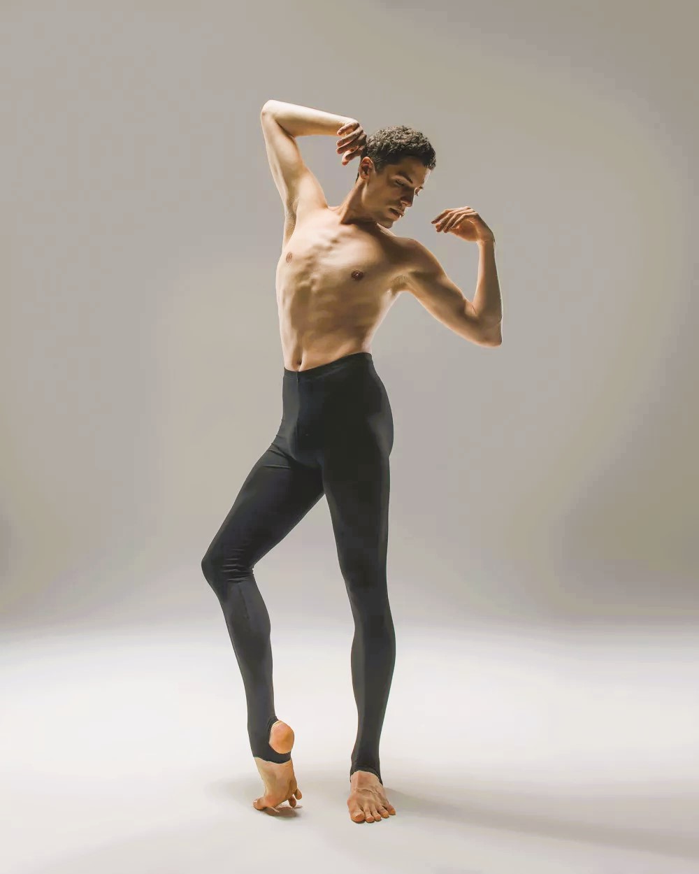 ＜お取り寄せ＞　Menｓ＆Boys Ballet Rosa  トレンカタイツ　VICTOR　マイクロファイバー