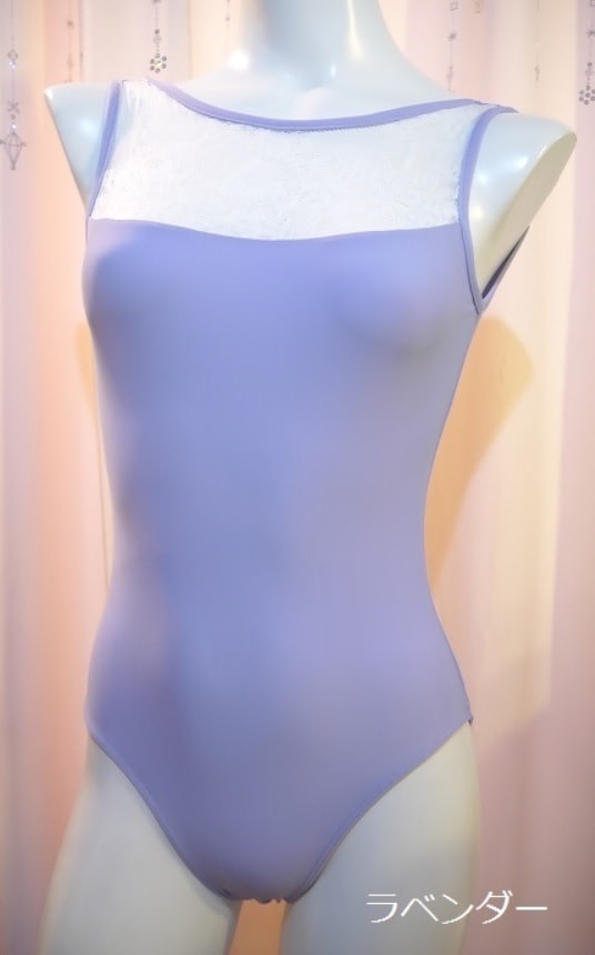 【お好きなカラーで作製いたします】Ballet Rosa ノースリーブレオタード　CAMILA（ライクラ）