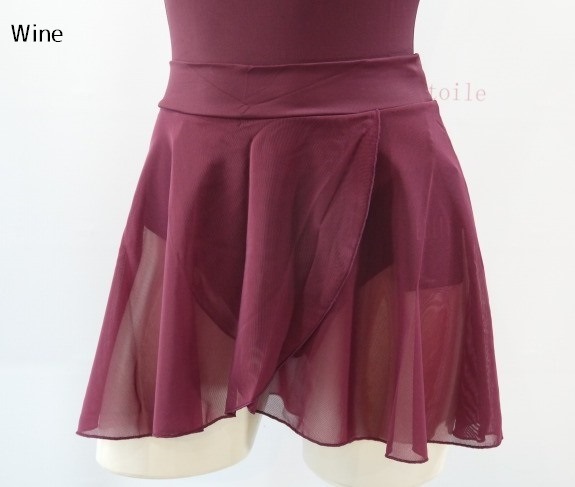 【LULLI Dancewear】　チュールプルオンスカート　“Natasha”