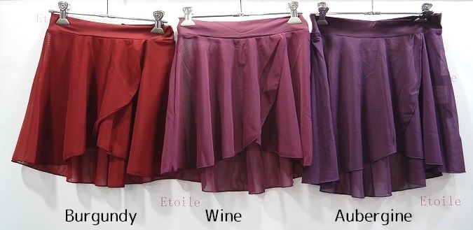 【LULLI Dancewear】　チュールプルオンスカート　“Natasha”