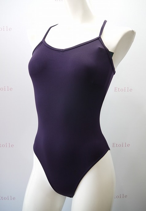 チャコットダークグリーン クロスストラップ レオタード M クラシック