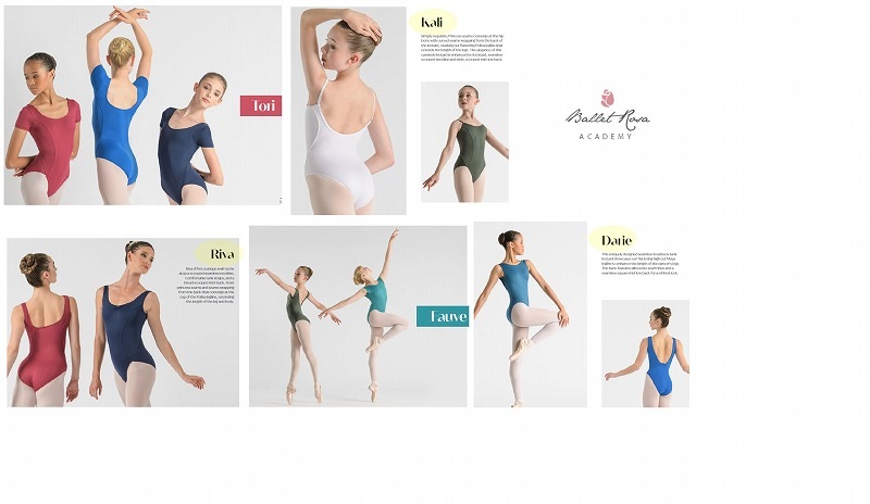 <特注>Kids Ballet Rosa クロスキャミソールレオタード ELIETTE