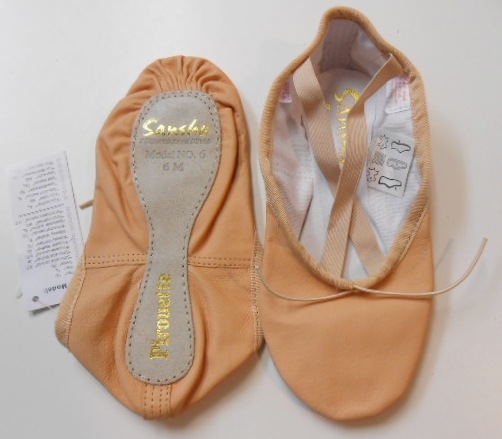 SANSHA 本革フルソールバレエシューズ　PIROUETTE