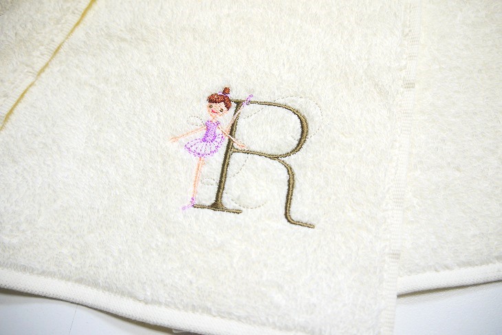 Shinzi Katoh　 イニシャル・ルルベ　タオルハンカチ