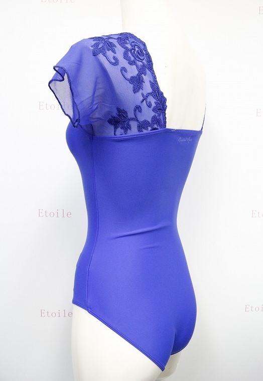 【新色】BalletRosa　レースメッシュスリーブレオタード　JUSTINE　 ジャスティン