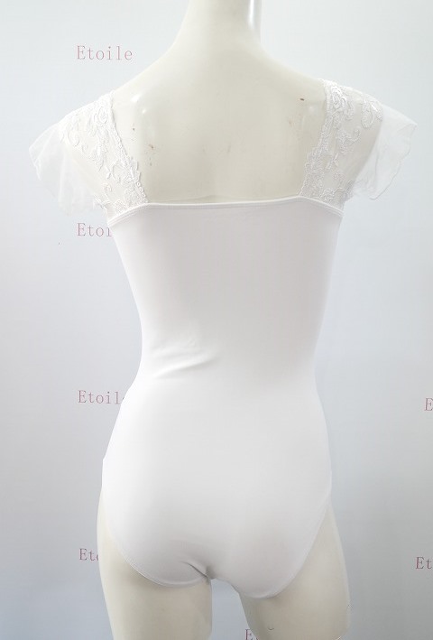 【新色】BalletRosa　レースメッシュスリーブレオタード　JUSTINE　 ジャスティン