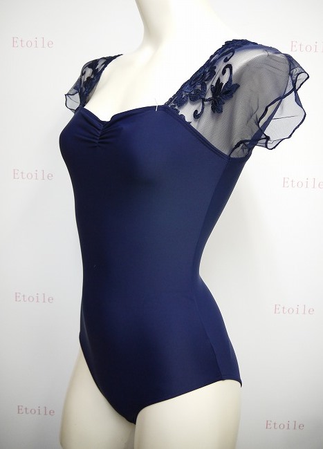 BalletRosa　バレエローザ レースメッシュスリーブレオタード 新色】BalletRosa レースメッシュスリーブレオタード JUSTINE