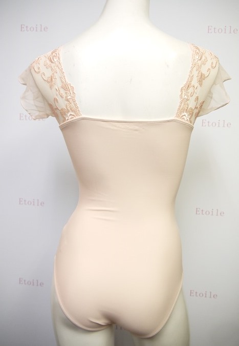 【新色】BalletRosa　レースメッシュスリーブレオタード　JUSTINE　 ジャスティン