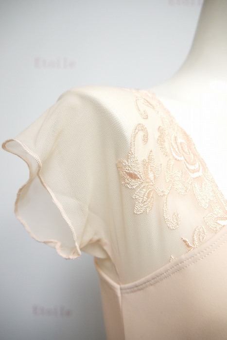 【新色】BalletRosa　レースメッシュスリーブレオタード　JUSTINE　 ジャスティン