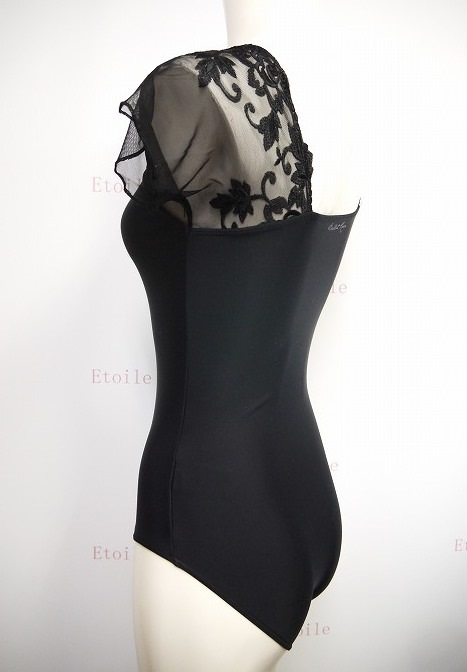 【新色】BalletRosa　レースメッシュスリーブレオタード　JUSTINE　 ジャスティン