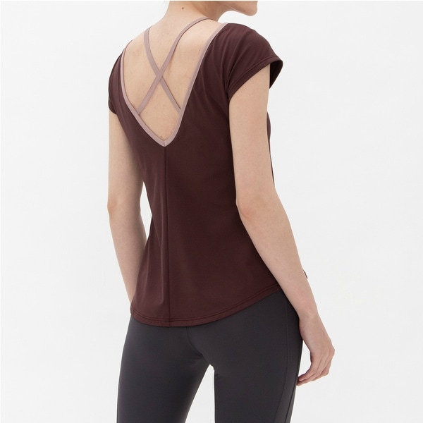 Chacott チャコット インポートストレッチトップ L Chacott BALANCE インポートストレッチトップ | トップス