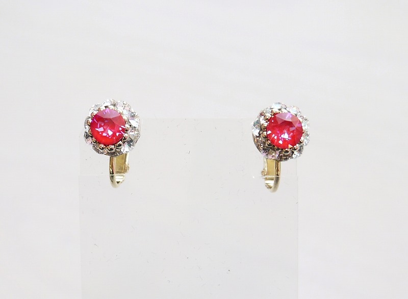 オーダー~Atelier Petite Rose~ スワロフスキーイヤリング “Diana”