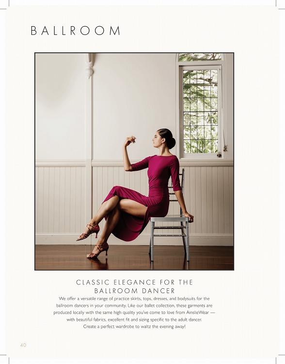 Ainsliewear 　Fallaway Ballroom Skirt　フレアスカート