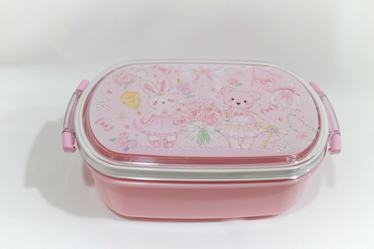 【新柄】たけいみき 1段ロック式ランチBOX