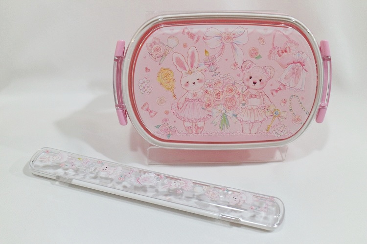 【新柄】たけいみき 1段ロック式ランチBOX