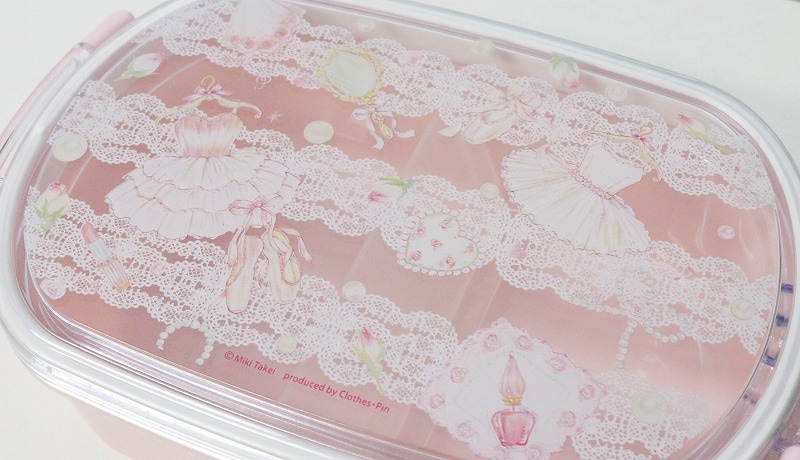 【新柄】たけいみき 1段ロック式ランチBOX