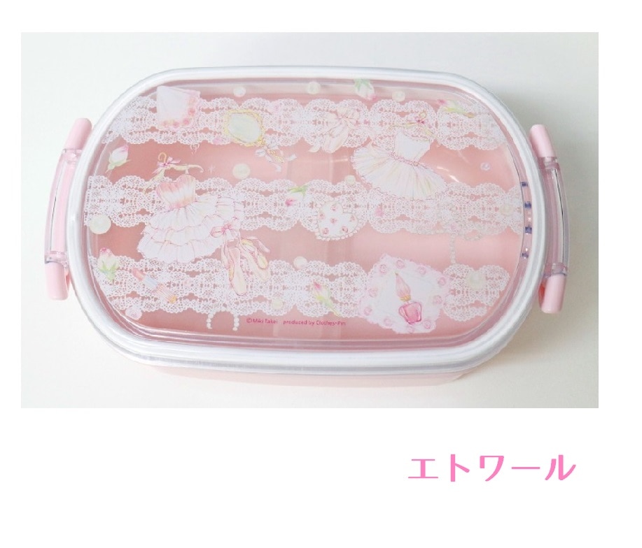 【新柄】たけいみき 1段ロック式ランチBOX