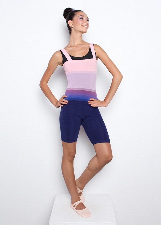 大特価　Grishko ストライプニットショータード　06210　L-XLサイズ限定